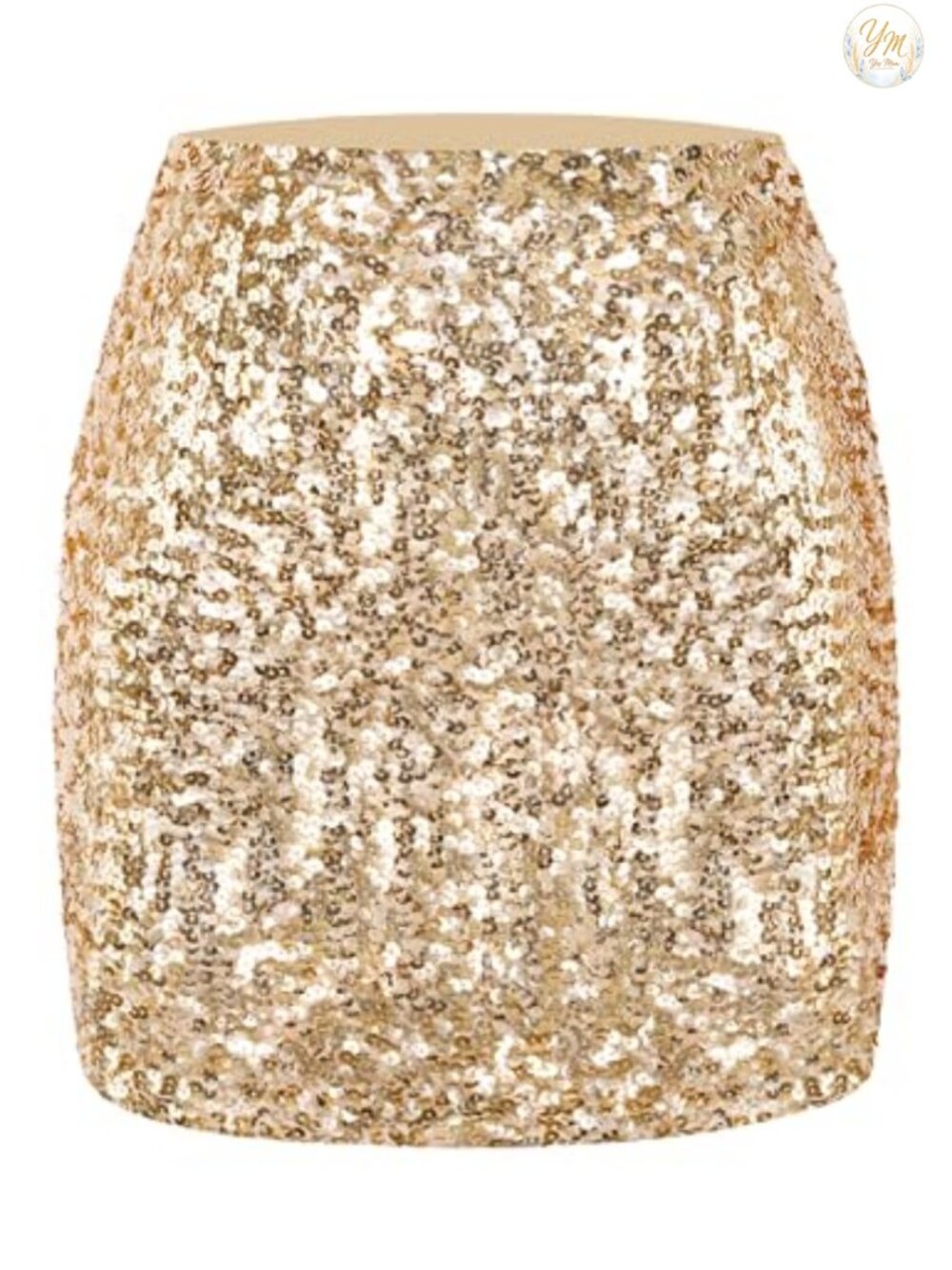 Sequin Bodycon Mini Skirt Stretchy Club Party Night Out